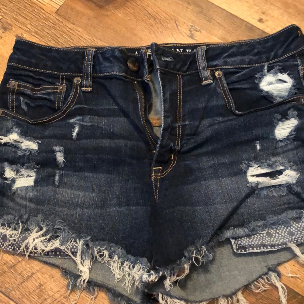 American Eagle Denim Shorts Size 10